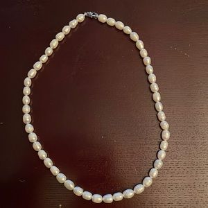 Keshi Pearl 16 inch Necklace Handmade